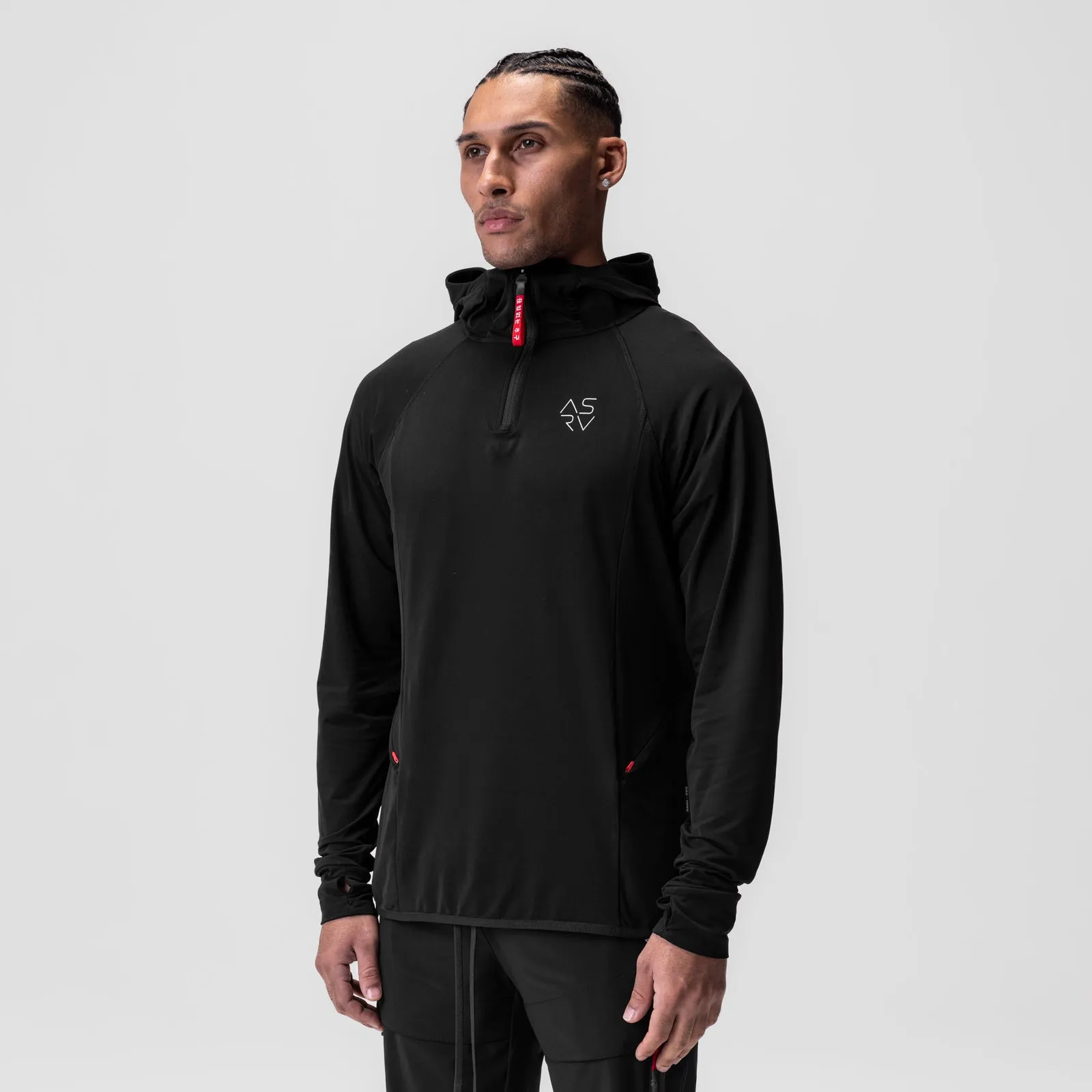 0682. Thermal Training Hoodie - Black "Cyber"