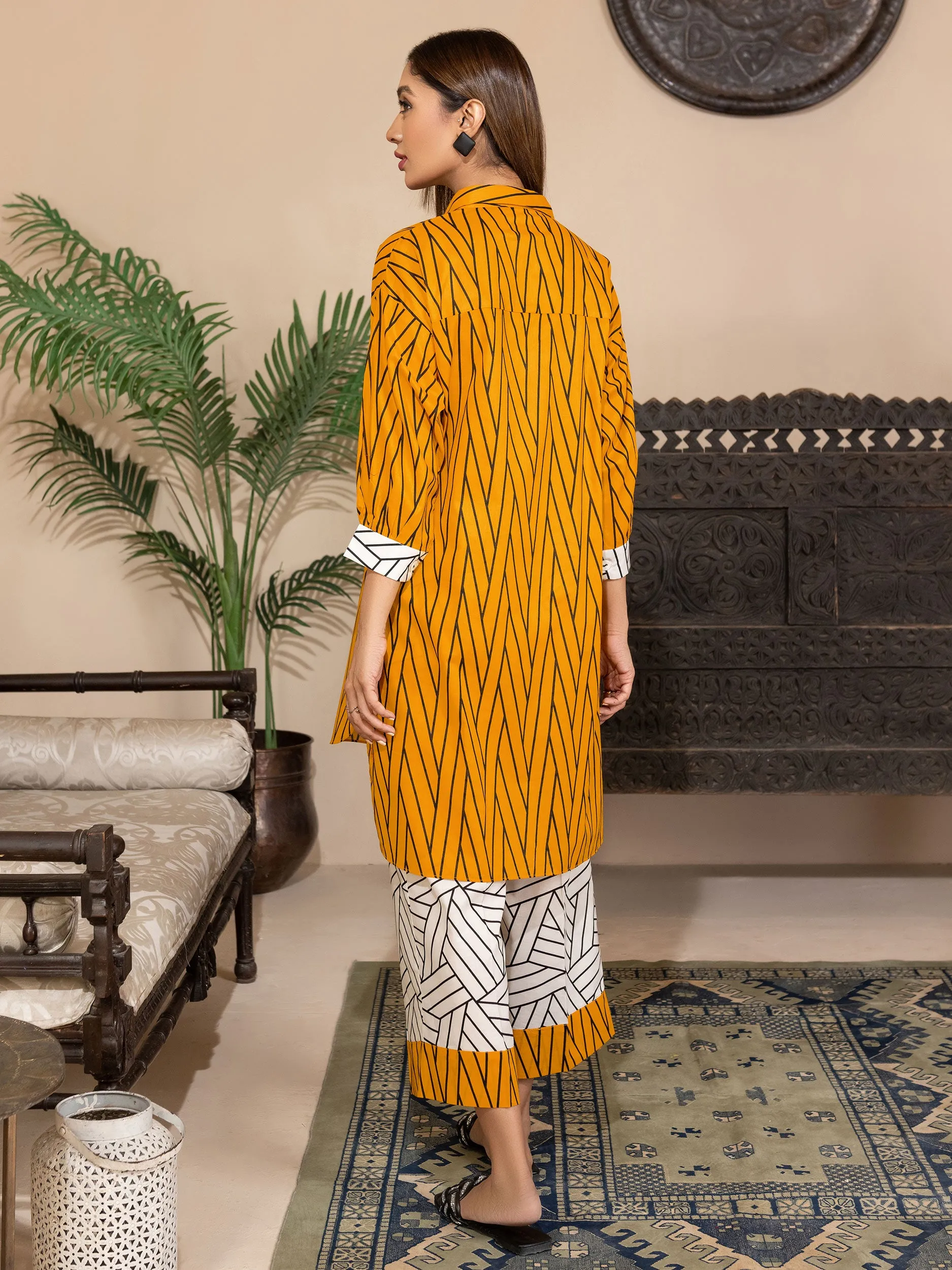 2 Piece Lawn Suit-Printed (Unstitched)