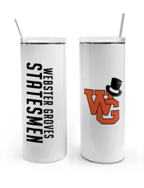 Acc-Skinny Tumbler-White