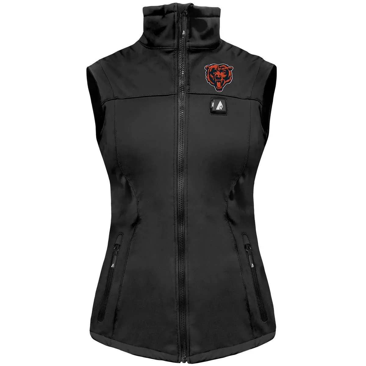 ActionHeat Chicago Bears 5V Women's Softshell Battery Heated Vest