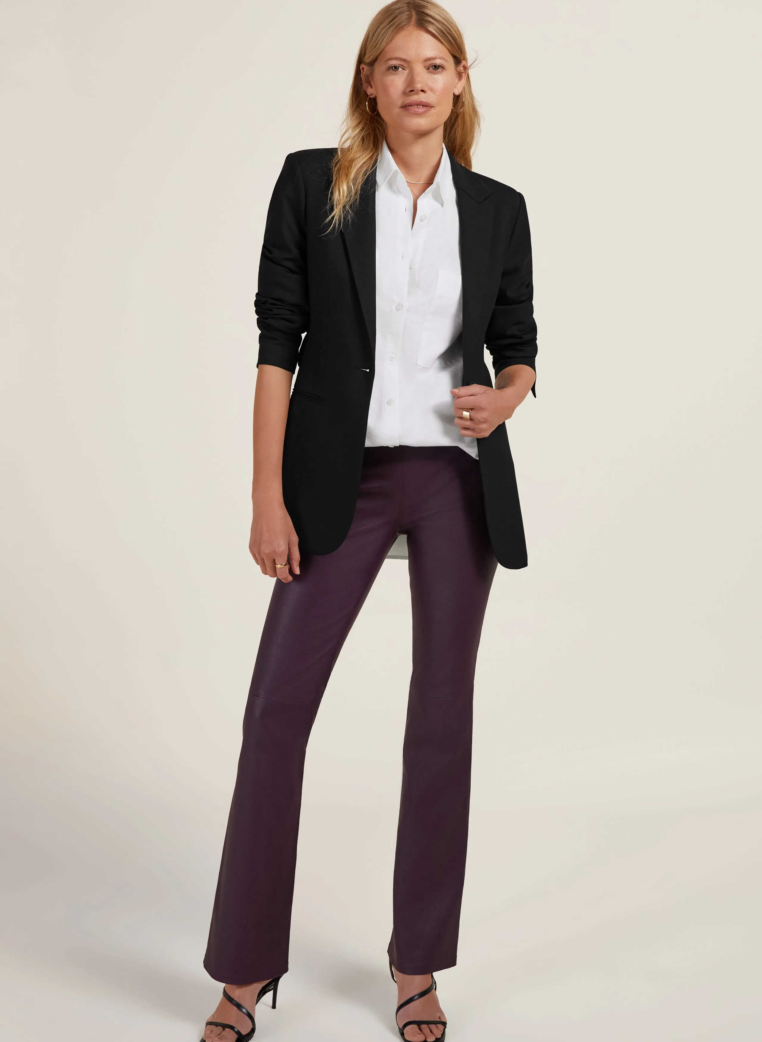 Amal Newlife & Wool Blend Blazer