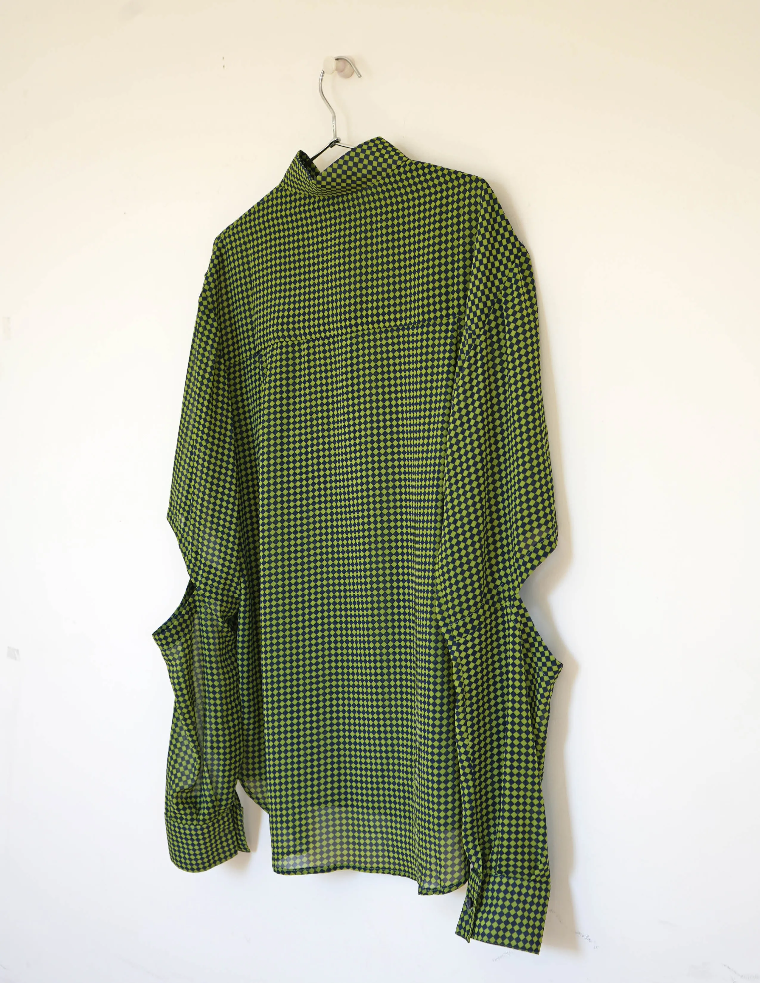 Billy Check Open Sleeve Button Down