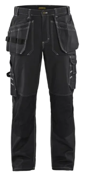 Blaklader Cotton Twill Work Trousers with Knee Pad and Nail Pockets - 1530 1370