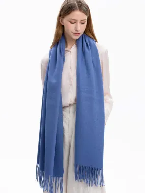 Blue Cashmere Wrap