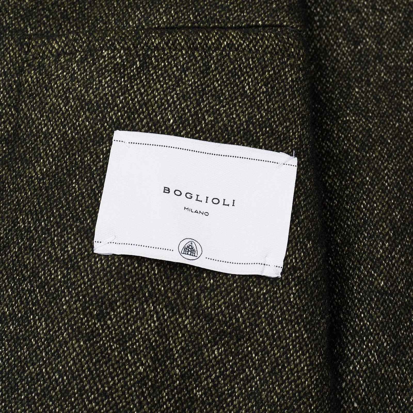 BOGLIOLI "K.Jacket" Green Wool-Silk-Linen-Cashmere Unlined DB Jacket EU 50 NEW US 40