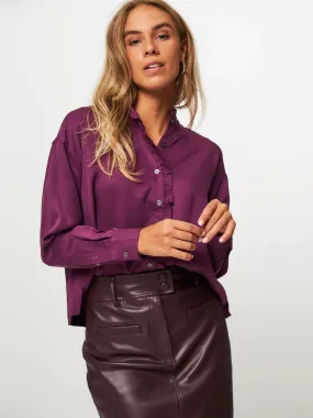 Cabanac Aubergine Blouse