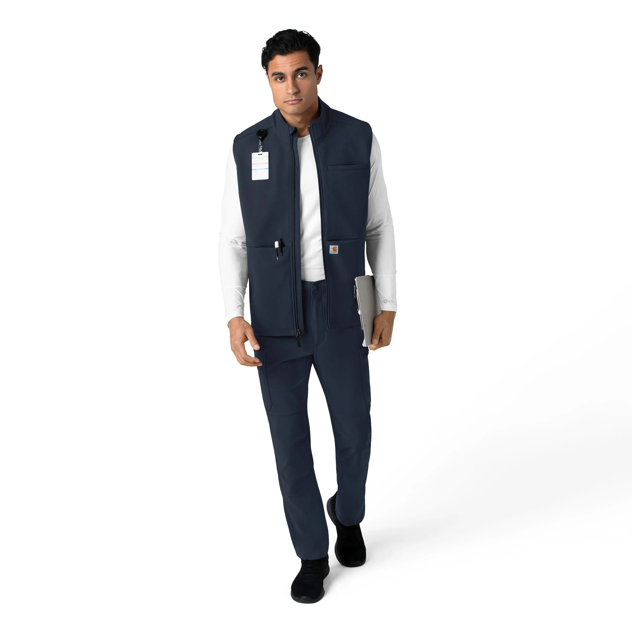 Carhartt Rugged Flex Men's Bonded Fleece Vest - Navy