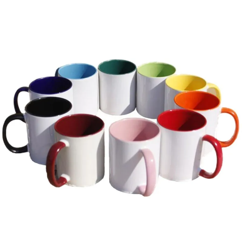 Ceramic thermal transfer cup