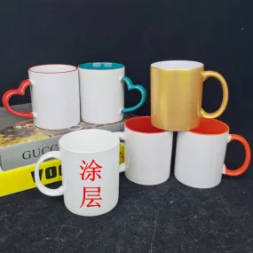 Ceramic thermal transfer cup