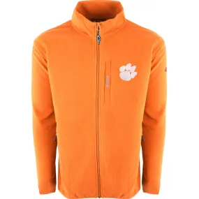 Clemson Full Zip Camp Fleece