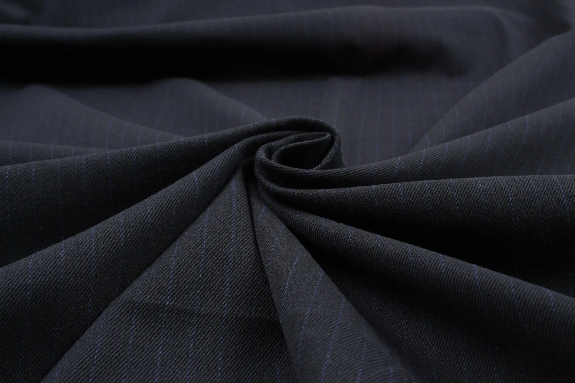 Cotton and Ecovero Viscose Twill for Bottoms and Jackets - Diplomatic Stripes