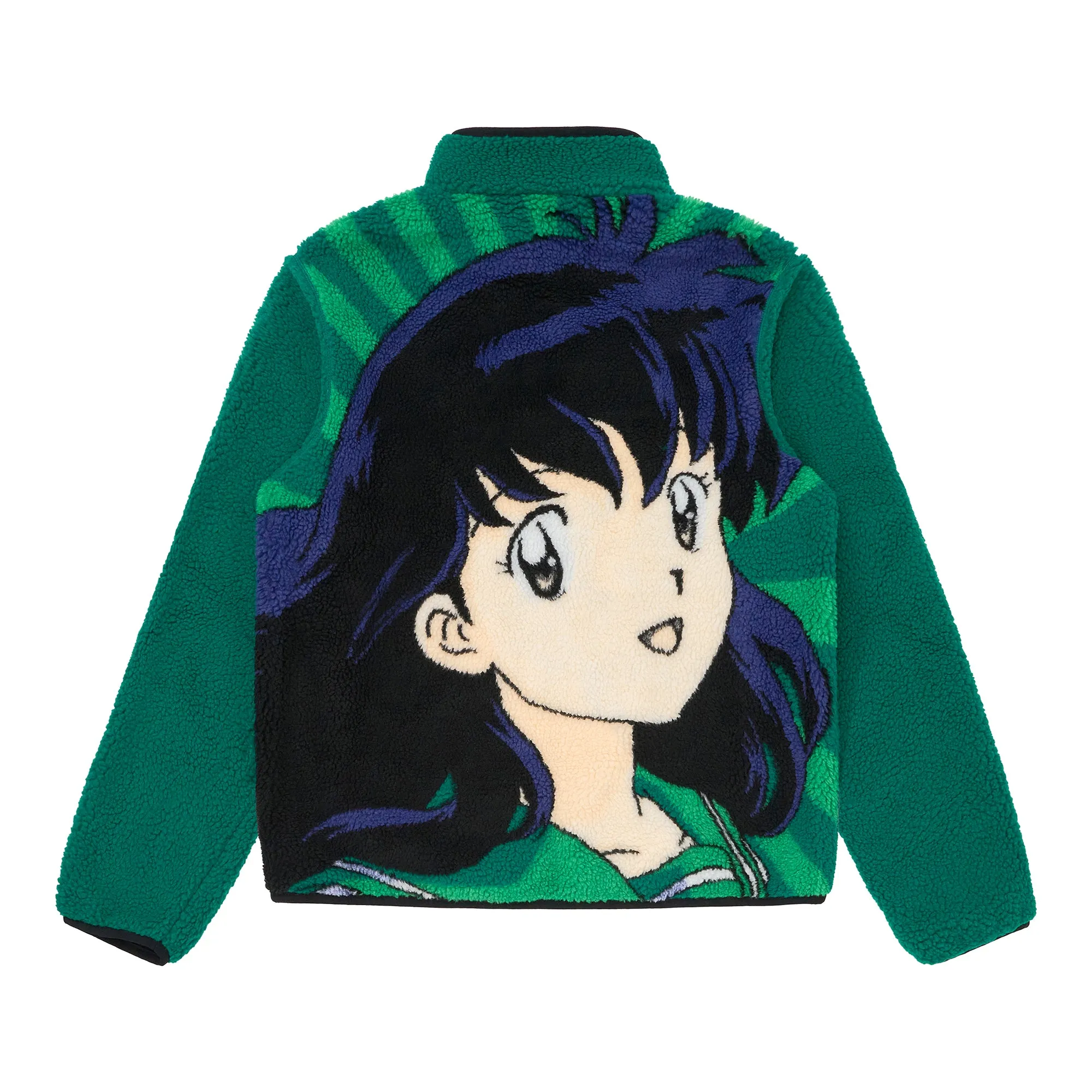 INUYASHA KAGOME SHERPA JACKET (GREEN)