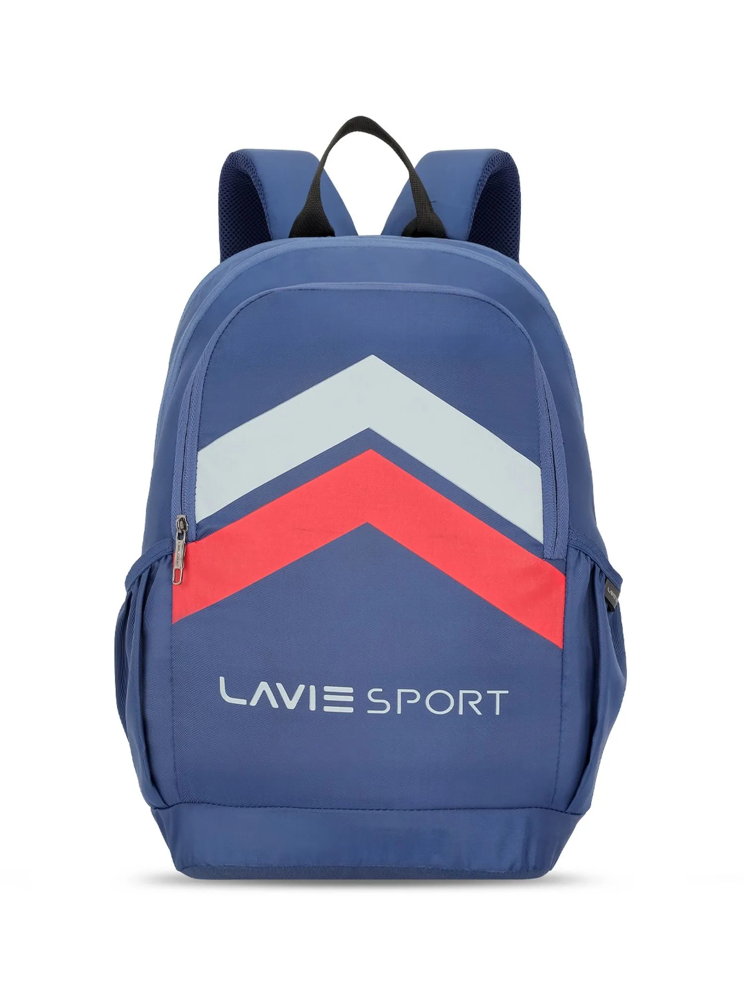 Lavie Sport Arrowhead 33L College Laptop Backpack with Rain cover For Boys & Girls|Men & Women Navy