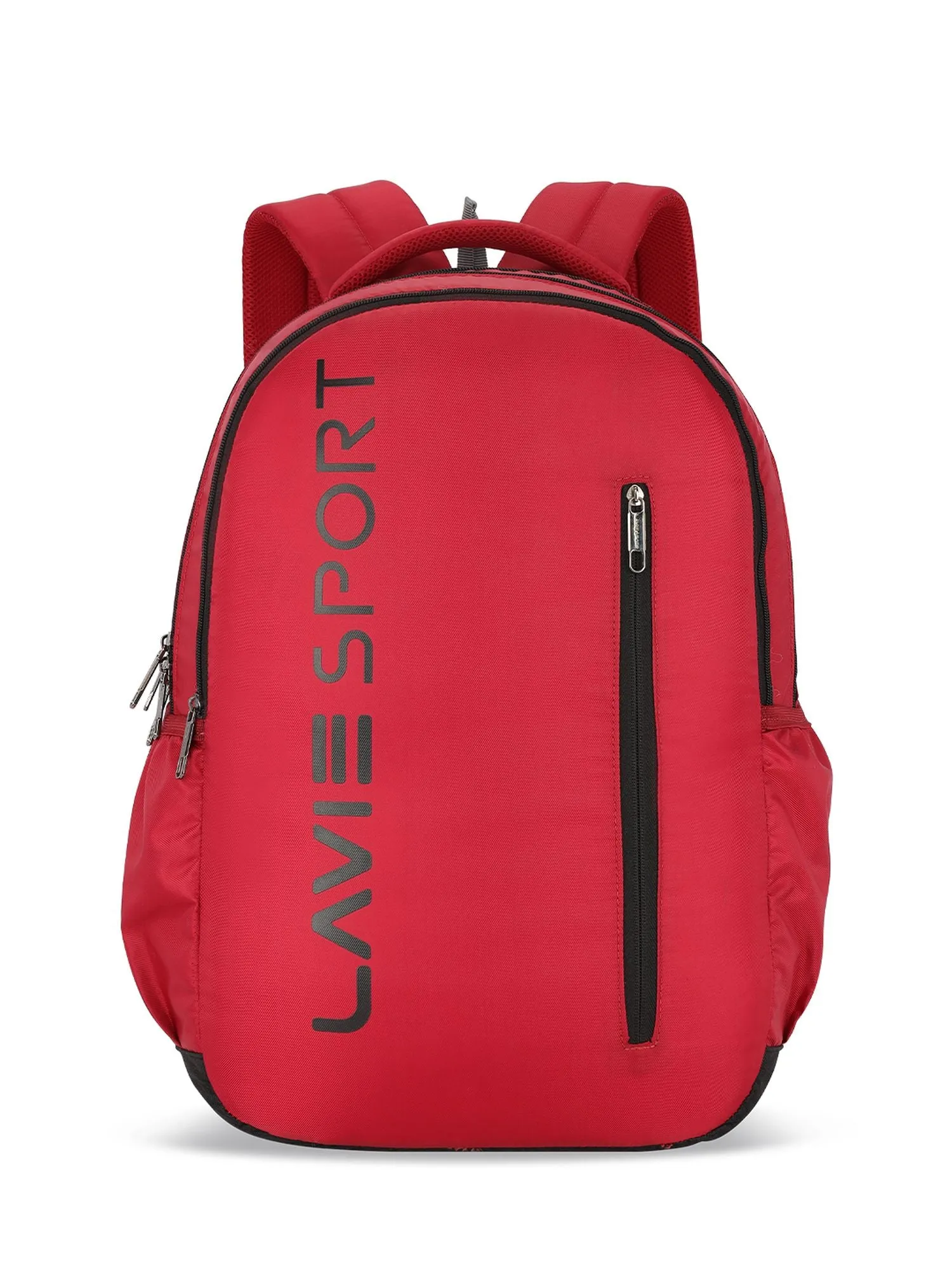 Lavie Sport Engrave 34L Laptop Backpack For Boys & Girls |Unisex Casual Bag for Men & Women Red