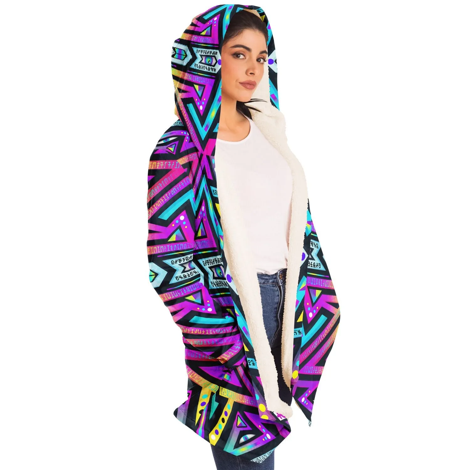 Mystic Mandala Micro Fleece Cloak