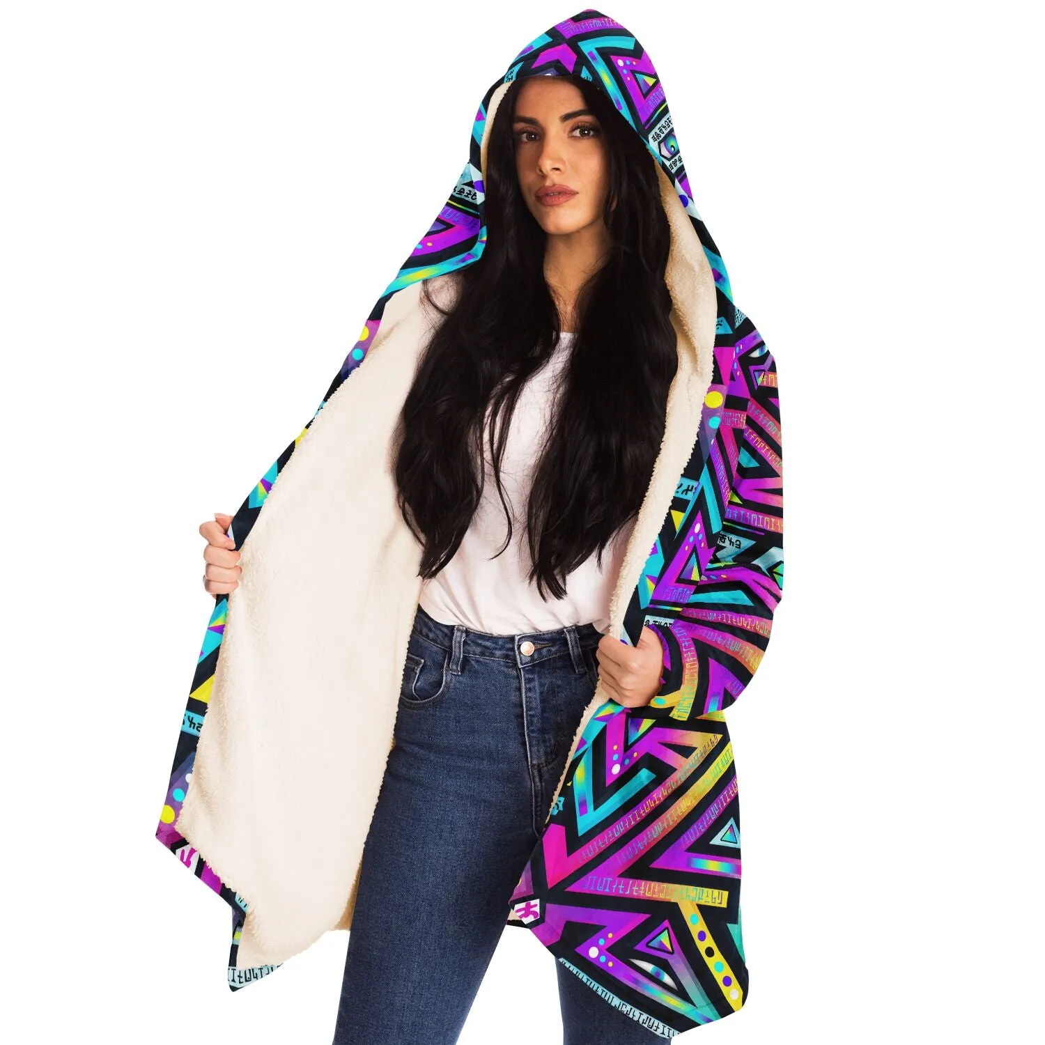 Mystic Mandala Micro Fleece Cloak