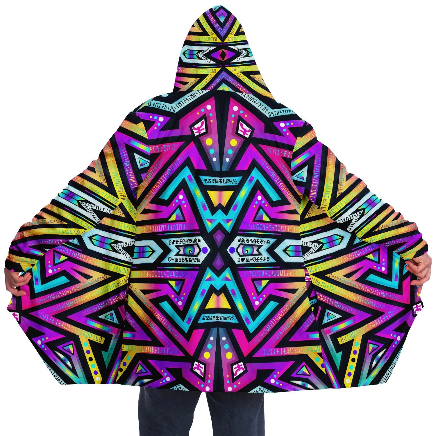 Mystic Mandala Micro Fleece Cloak