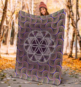 Sacred Seed Micro Fleece Blanket