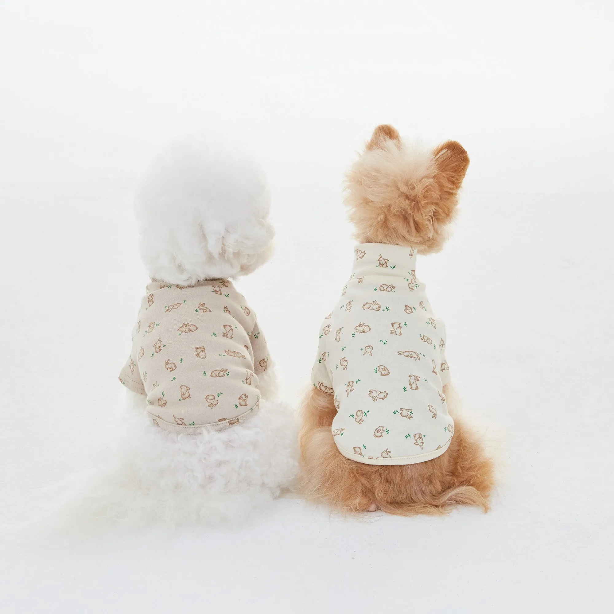 The Bunny Hop Turtleneck - Ivory