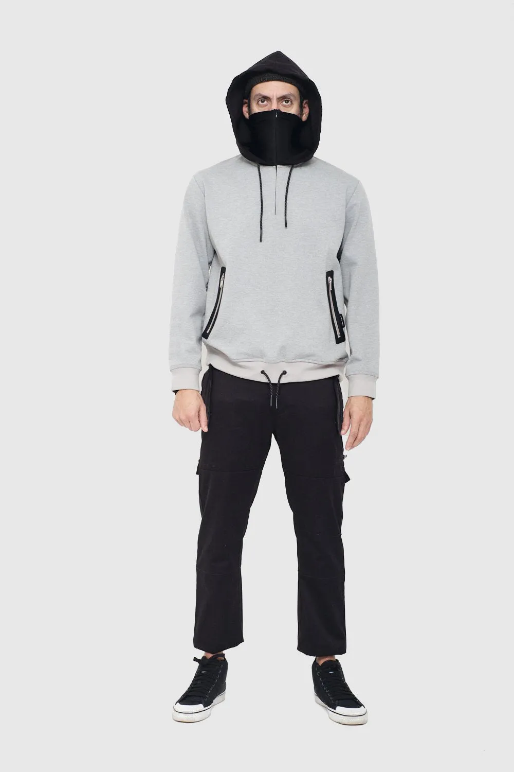 Turtleneck Quarter Zip Hoody